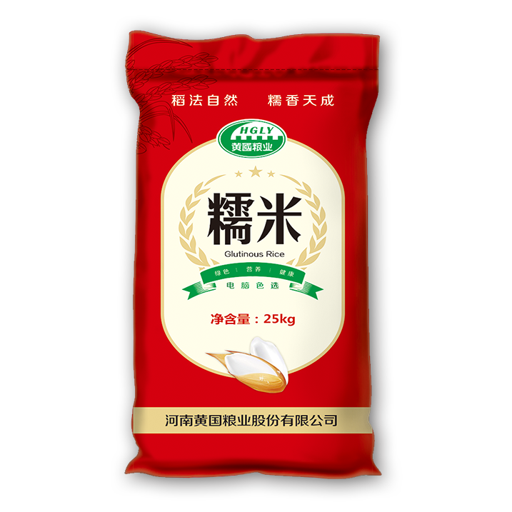 黄国粮业糯米（圆）25kg